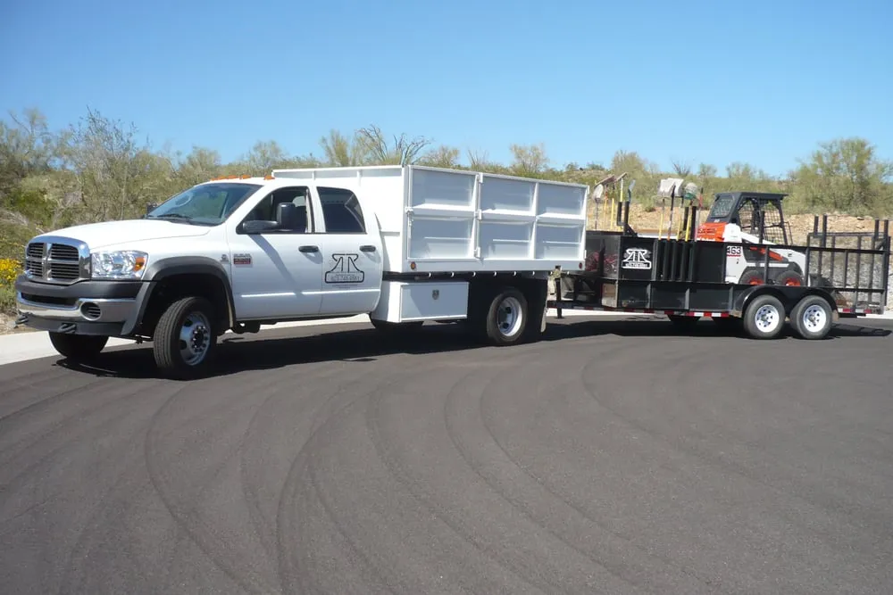 Local yard maintenance for beautiful yards in Peoria, AZ by Rolling Rock Landscape