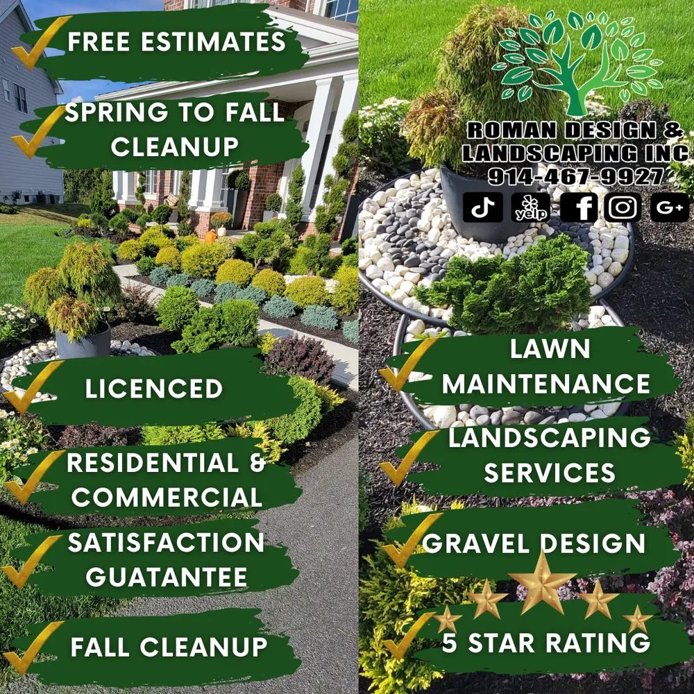 Expert residential landscaping for beautiful yards across White Plains, NY - Roman Design & Landscaping