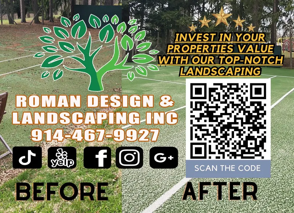 Expert yard cleanup service in White Plains, NY by Roman Design & Landscaping