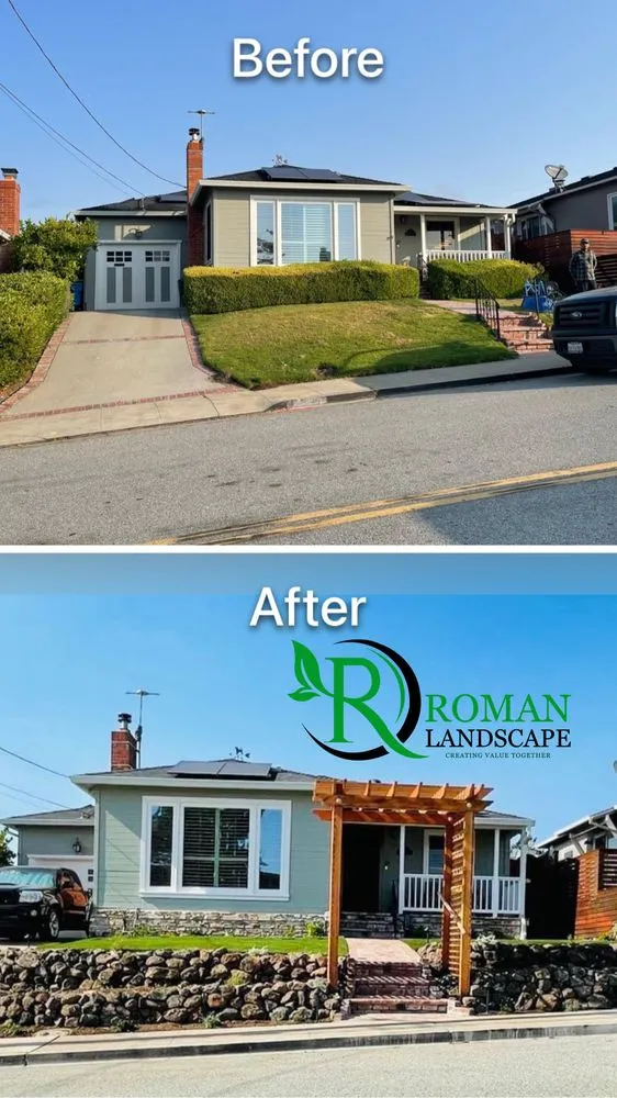 Top-rated landscaping services near you in East Palo Alto, CA by Roman Landscape