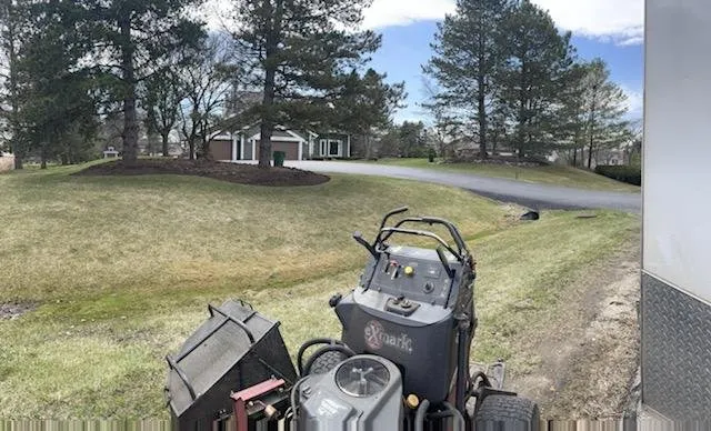 Local yard cleanup service in Mundelein, IL by roman landscaping & snowplow