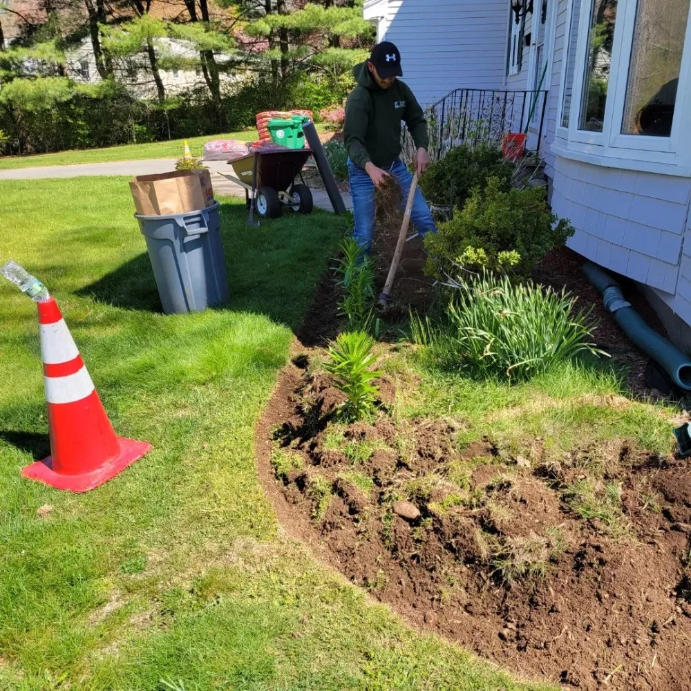 Reliable landscape installation in Boston, MA by Roman Tree Services