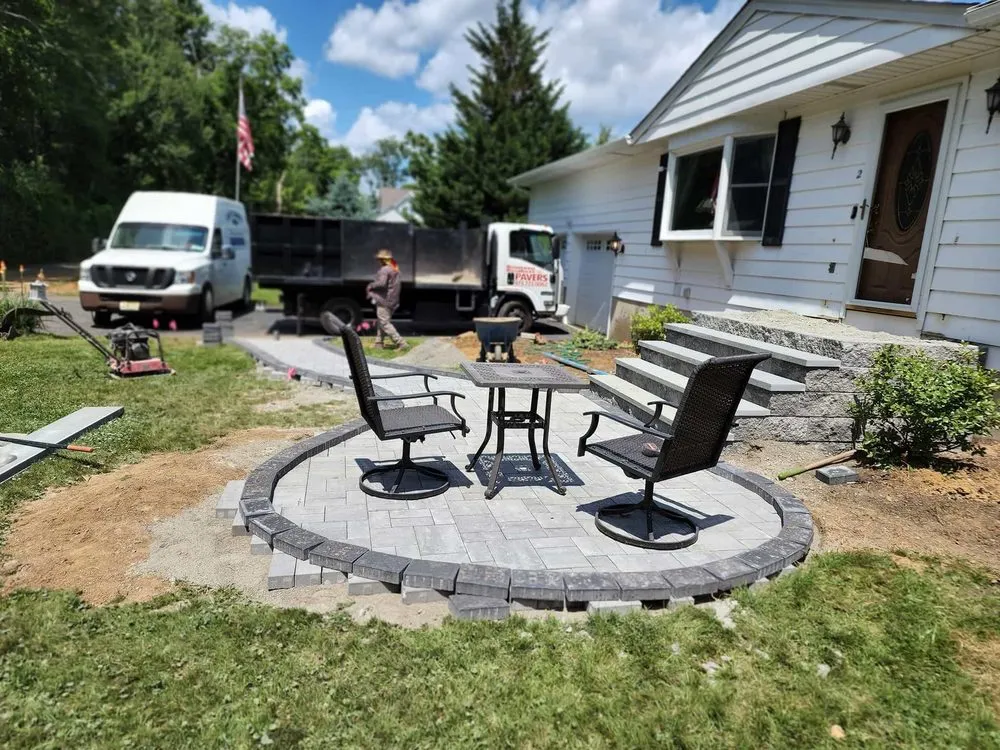 Affordable landscaping services with custom design in Morristown, NJ by Romero Brothers