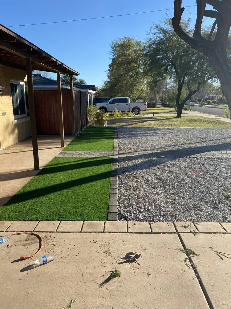 Expert landscaping services for beautiful yards in Phoenix, AZ by Romero L Landscaping