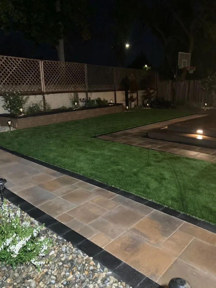 Custom yard maintenance for beautiful yards in Fremont, CA by Romero' Landscape