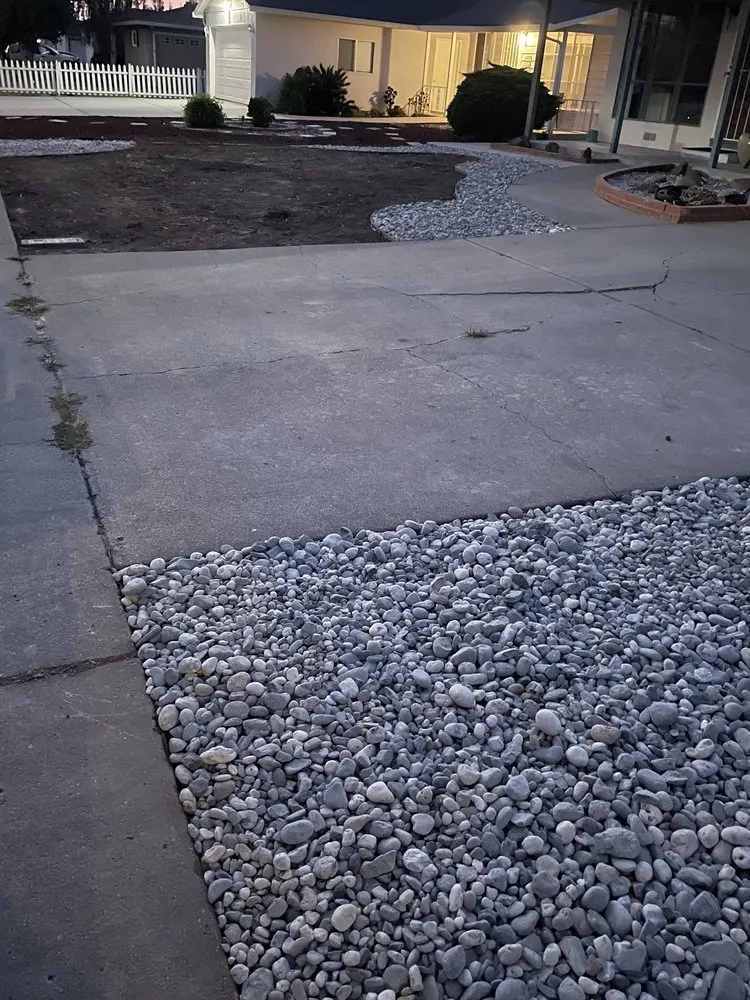 Custom landscape installation in Fremont, CA by Romero' Landscape