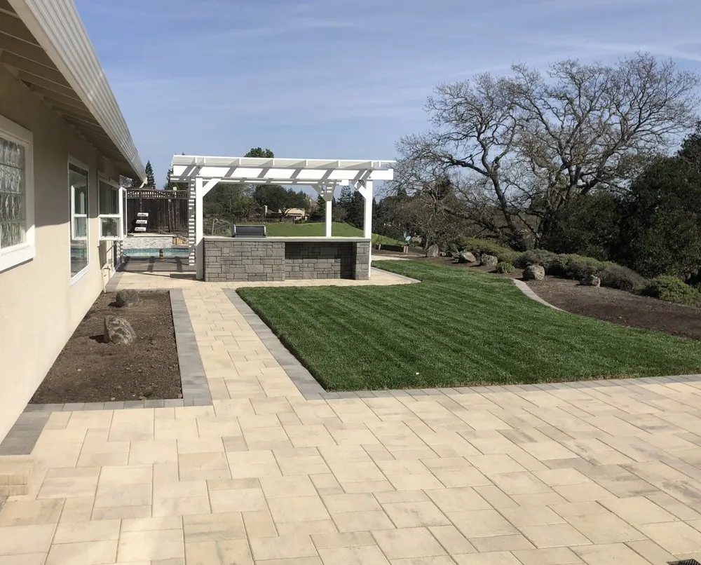 Expert garden landscaping for residential properties in Modesto, CA by Romero Landscape