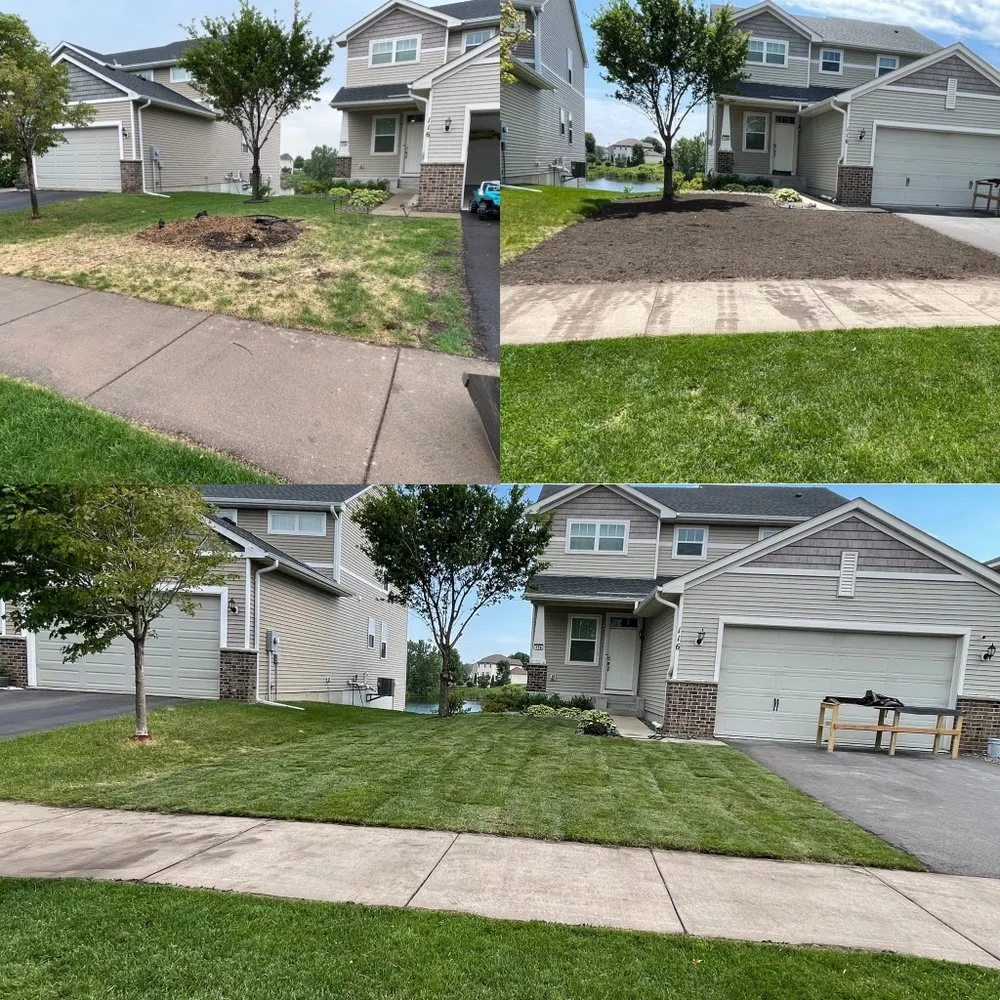 Custom garden landscaping for year-round maintenance across Minneapolis, MN - Romero Landscaping & Tree Service