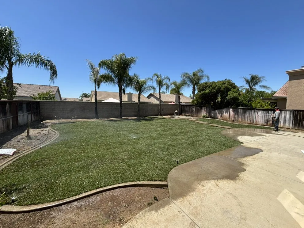 Custom lawn care service for homes in Menifee, CA by Romero Landscaping