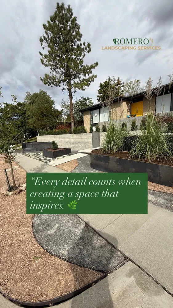 Reliable residential landscaping with custom design across West Valley City, UT - Romero Landscaping Services