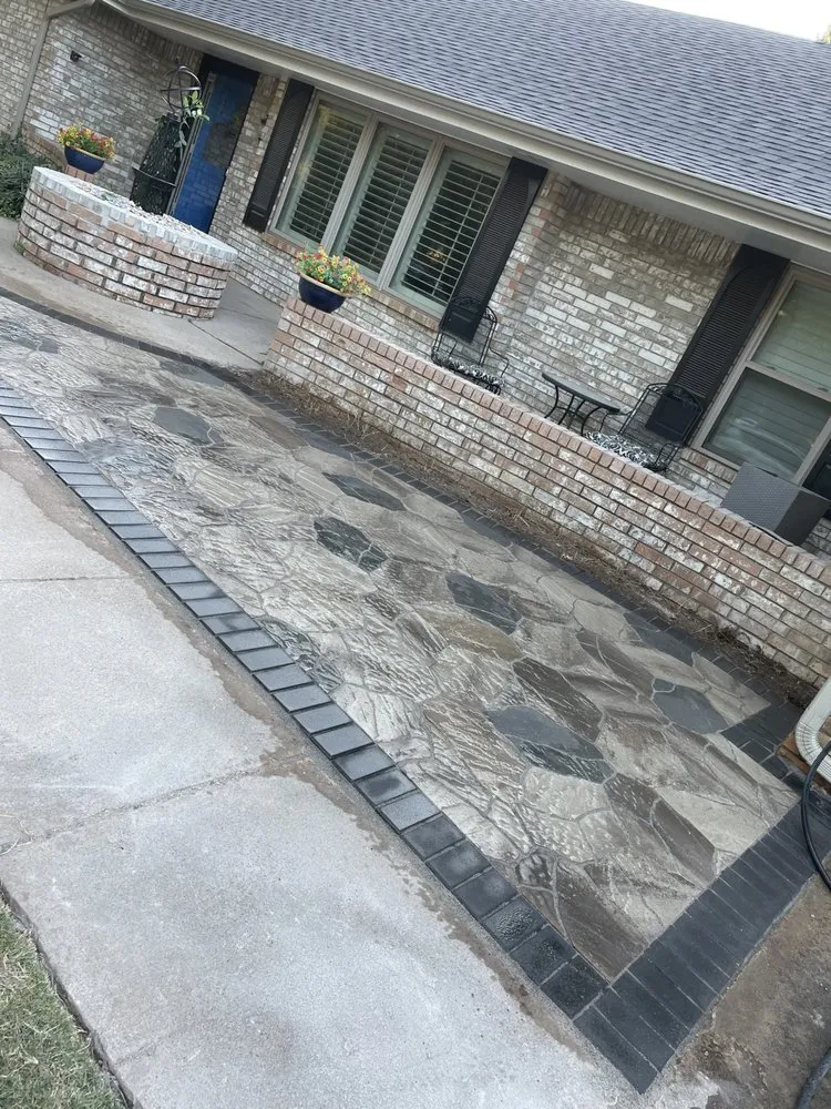Top-rated residential landscaping experts serving Clinton, OK - Romero Pavers & Construction