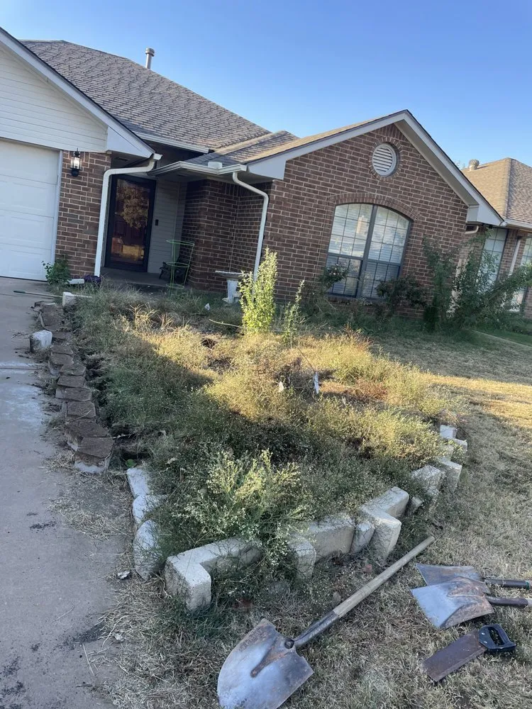 Expert yard cleanup service for outdoor upgrades across Clinton, OK - Romero Pavers & Construction