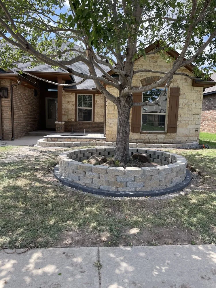 Expert yard cleanup service in Clinton, OK by Romero Pavers & Construction