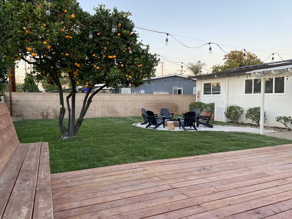 Professional outdoor landscaping in Chino Hills, CA - Romero trees and landscape