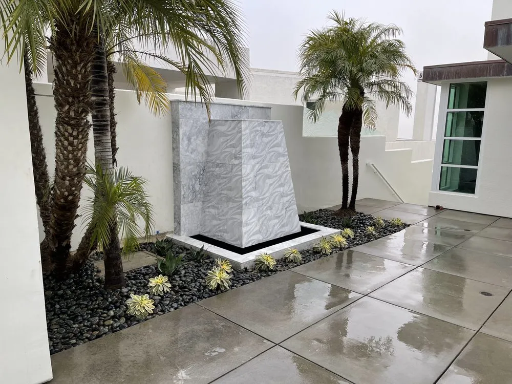 Custom landscape installation in Escondido, CA - Romero Turf & Landscape