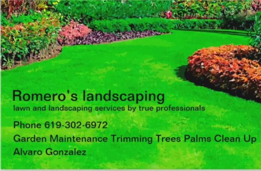 Local yard maintenance for residential properties across Lemon Grove, CA - Romero's Landscaping