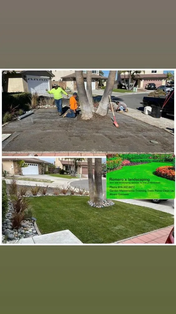Local lawn mowing service in Lemon Grove, CA by Romero's Landscaping