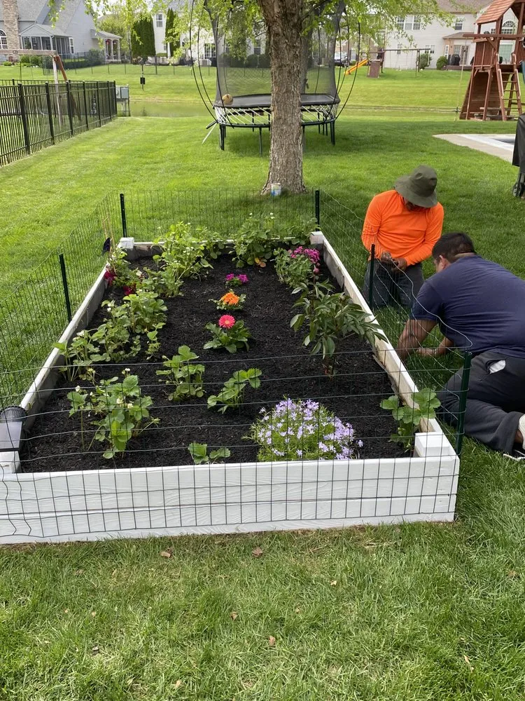 Custom landscape design in Westfield, IN - Romeros Lawnscaping