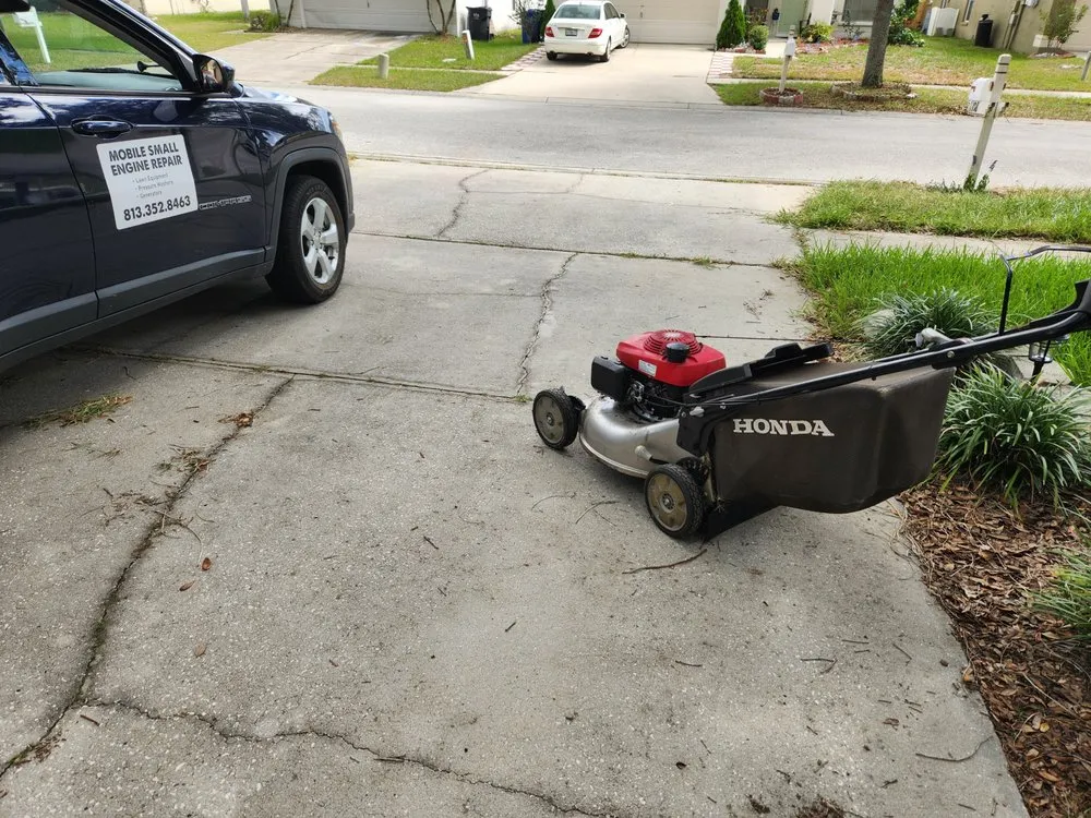 Affordable outdoor landscaping in Tampa, FL by Rome's Mobile Lawnmower Repair