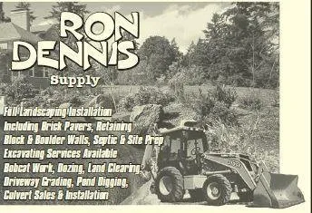 Reliable landscape installation for residential properties in Holly, MI by Ron Dennis Landscape Supply and Excavating