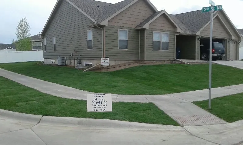 Affordable yard maintenance for homes in Great Falls, MT by Ron Hall Sprinklers