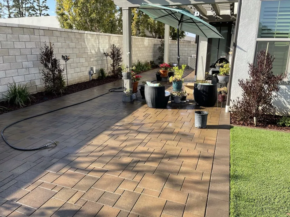 Top-rated lawn care service with custom design in Pomona, CA by Ronces Construction