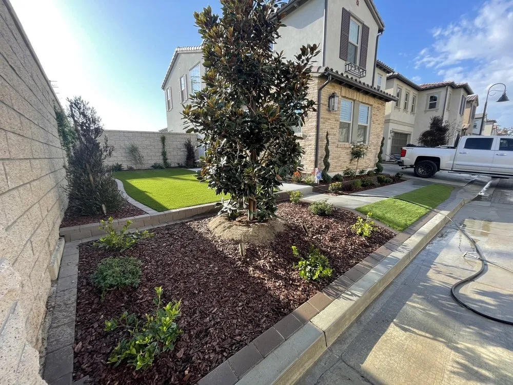 Expert outdoor landscaping in Pomona, CA by Ronces Construction