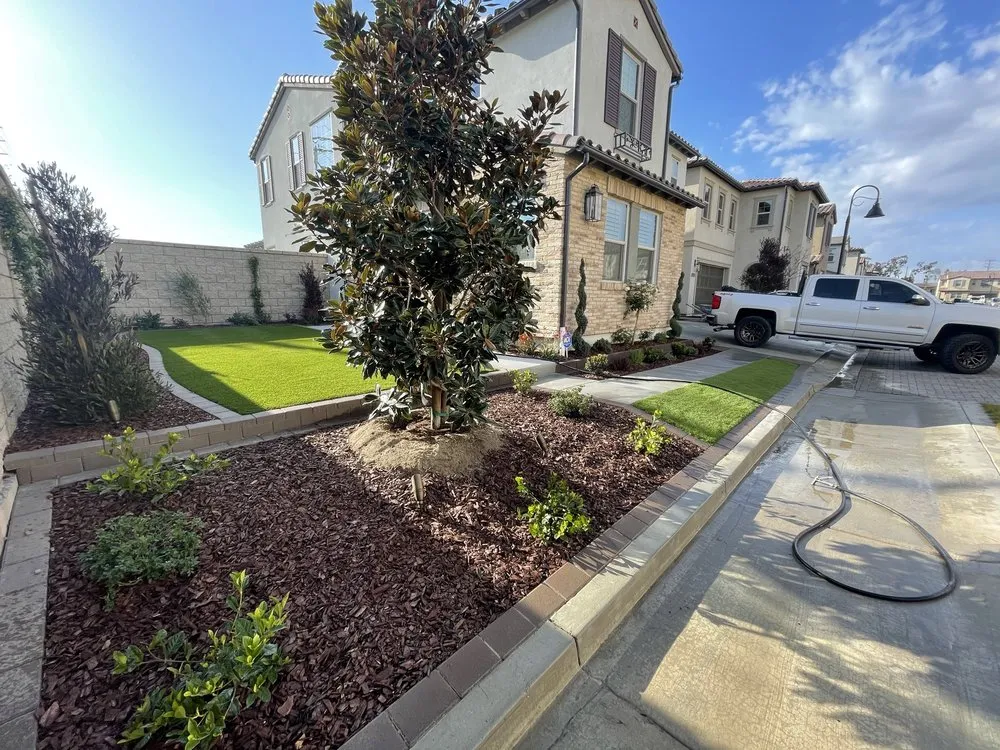 Reliable garden landscaping for residential properties in Pomona, CA by Ronces Construction