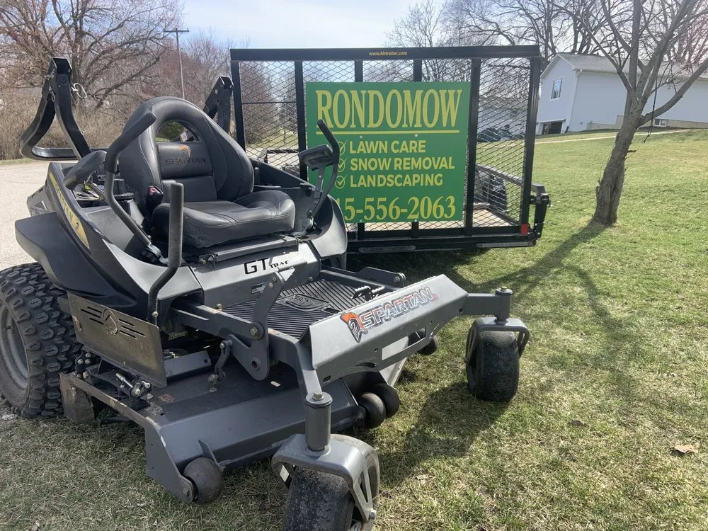 Custom landscape installation for outdoor upgrades in Ankeny, IA by Rondomow
