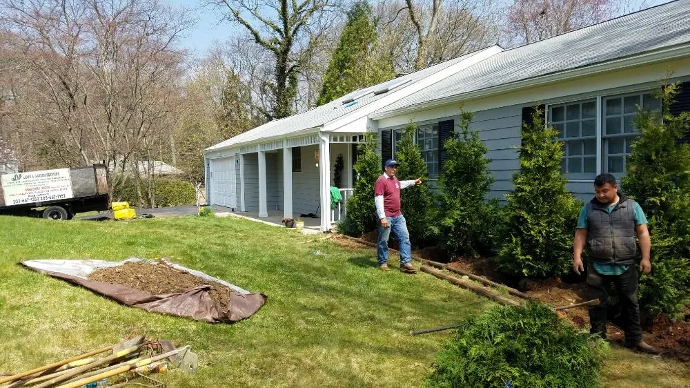 Affordable yard cleanup service for outdoor upgrades in Norwalk, CT by Ron's Masonry