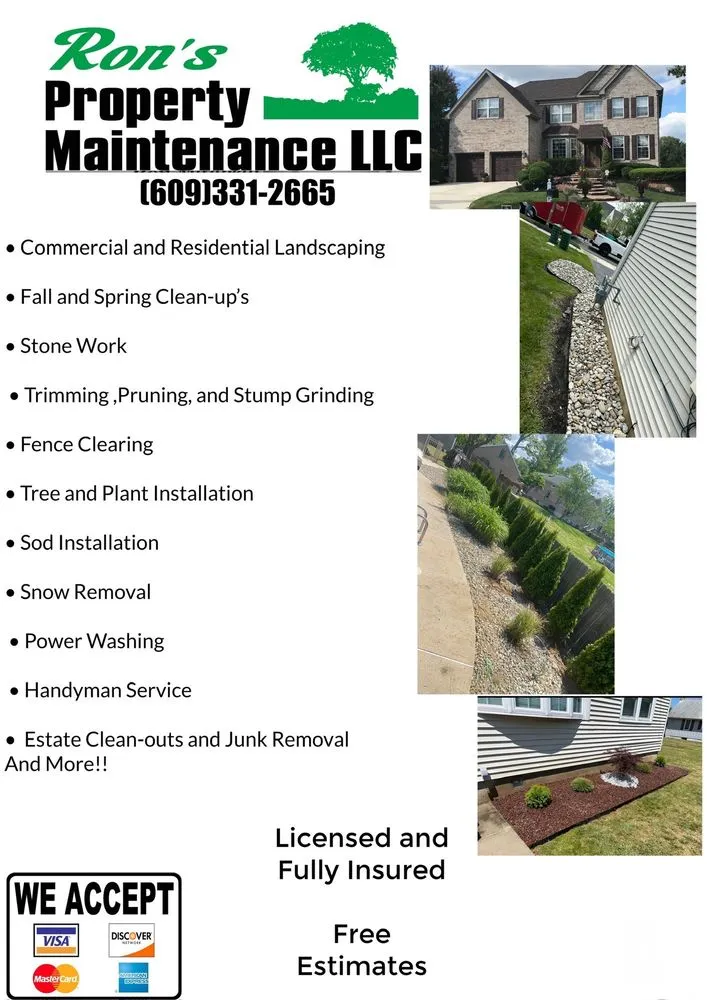 Top-rated landscape installation in Trenton, NJ - Rons Property Maintenance