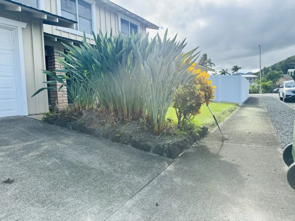 Expert residential landscaping in Pearl City, HI by Ron’s Yard Service