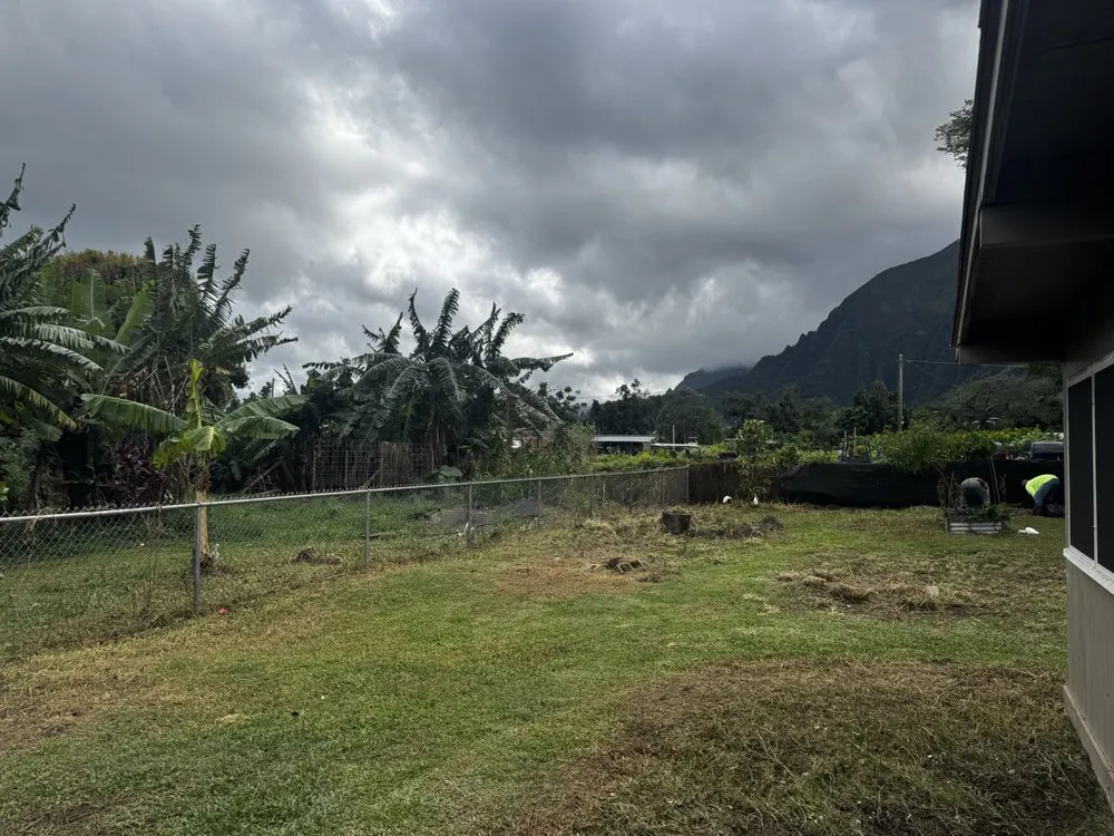 Affordable lawn mowing service with custom design in Pearl City, HI by Ron’s Yard Service