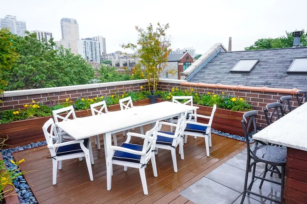 Reliable yard maintenance in Denver, CO - Roof Deck and Garden