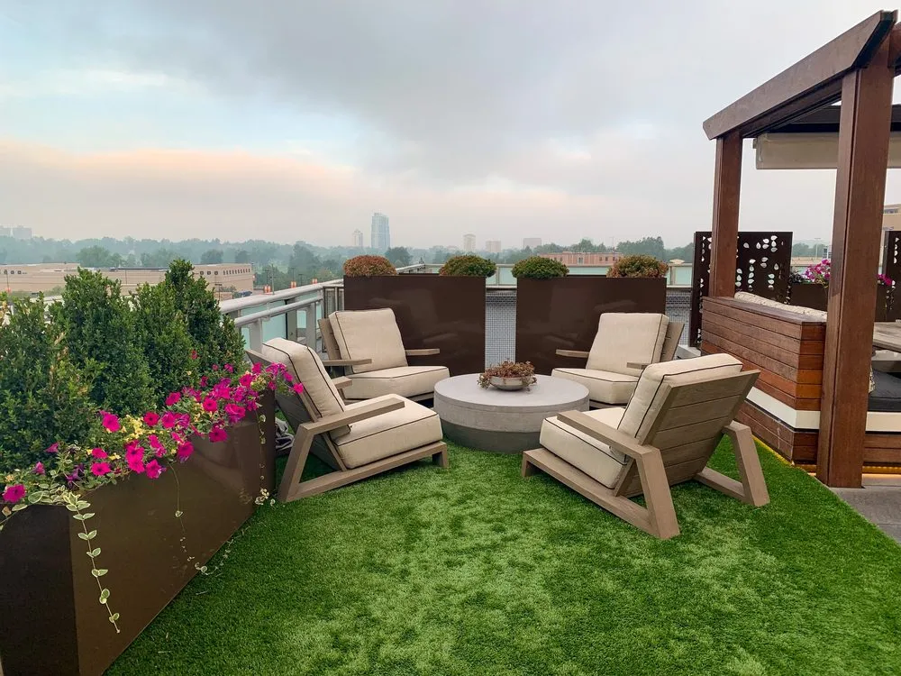 Reliable lawn care service experts serving Denver, CO - Roof Deck and Garden