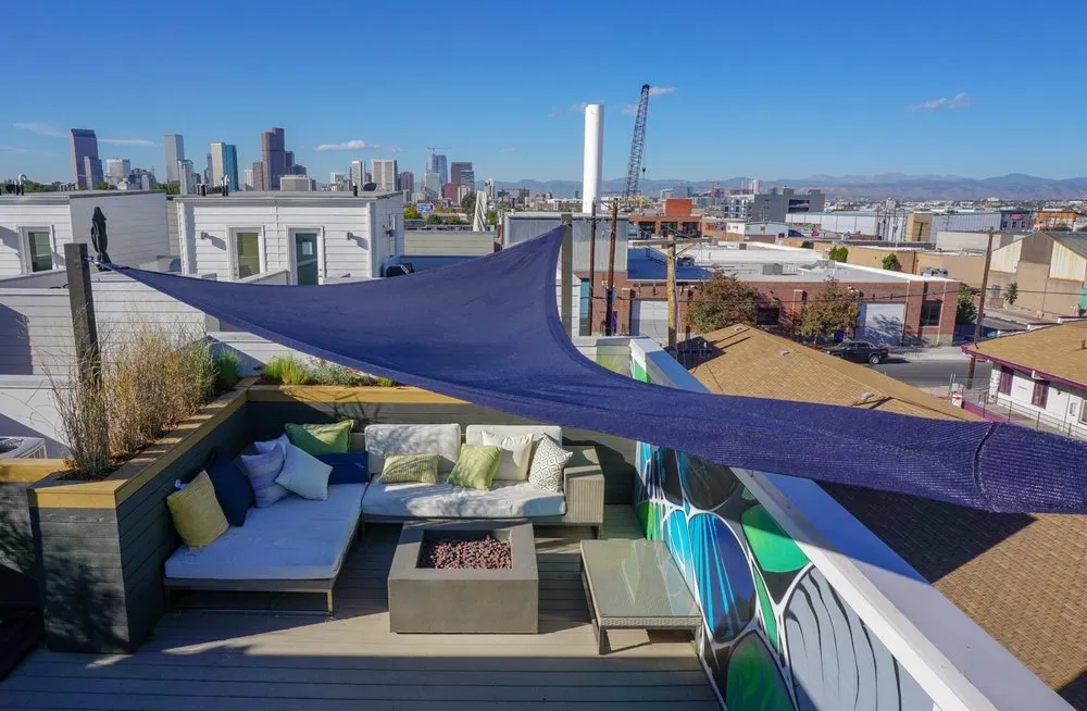 Top-rated garden landscaping in Denver, CO - Roof Deck and Garden