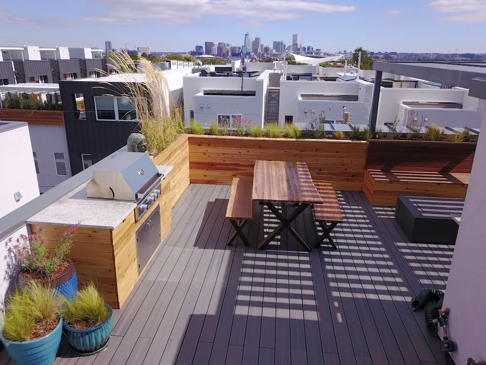 Local landscape design experts serving Denver, CO - Roof Deck and Garden