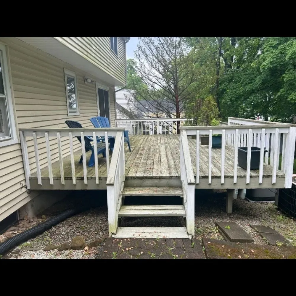 Custom yard cleanup service in Union City, NJ by Roof Stone Construction