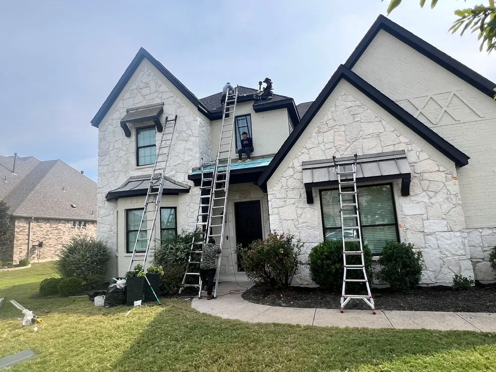 Affordable yard cleanup service in Rockwall, TX by Roofs by Peterson