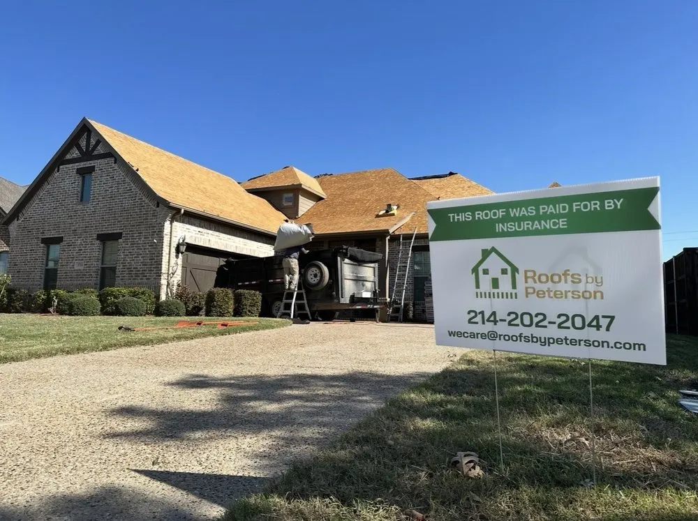 Trusted landscape design in Rockwall, TX - Roofs by Peterson