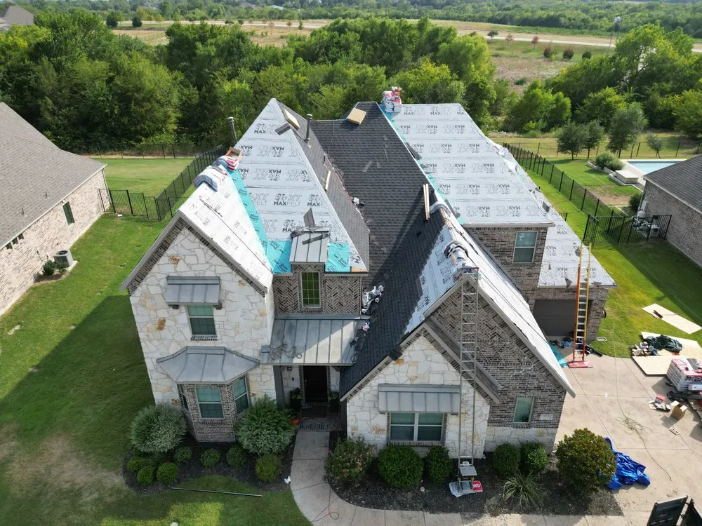 Affordable landscape design experts serving Rockwall, TX - Roofs by Peterson