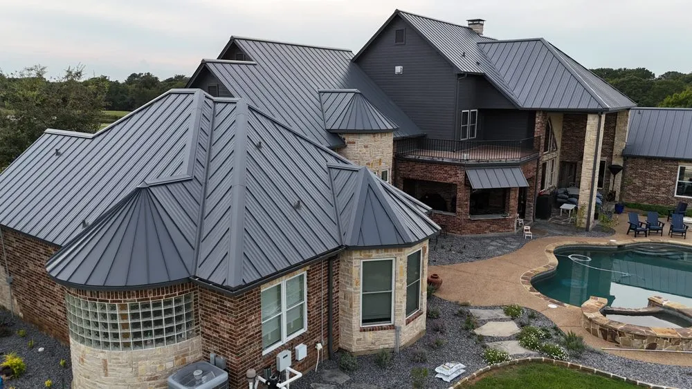 Top-rated lawn mowing service for residential properties in Rockwall, TX by Roofs by Peterson