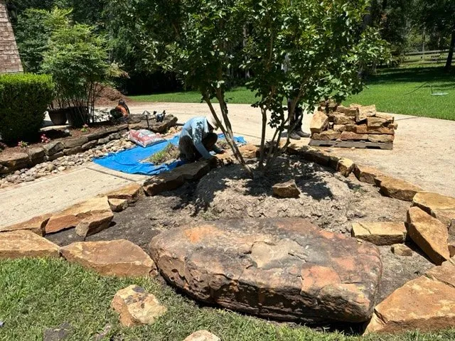 Affordable landscaping services near you across Tomball, TX - Rooney Residential Services