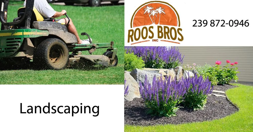 Reliable landscape installation in North Fort Myers, FL by Roos Bros