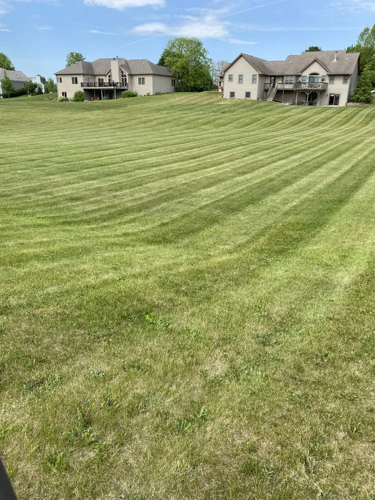 Affordable garden landscaping near you in Johnsburg, IL by Roos Lawn Care