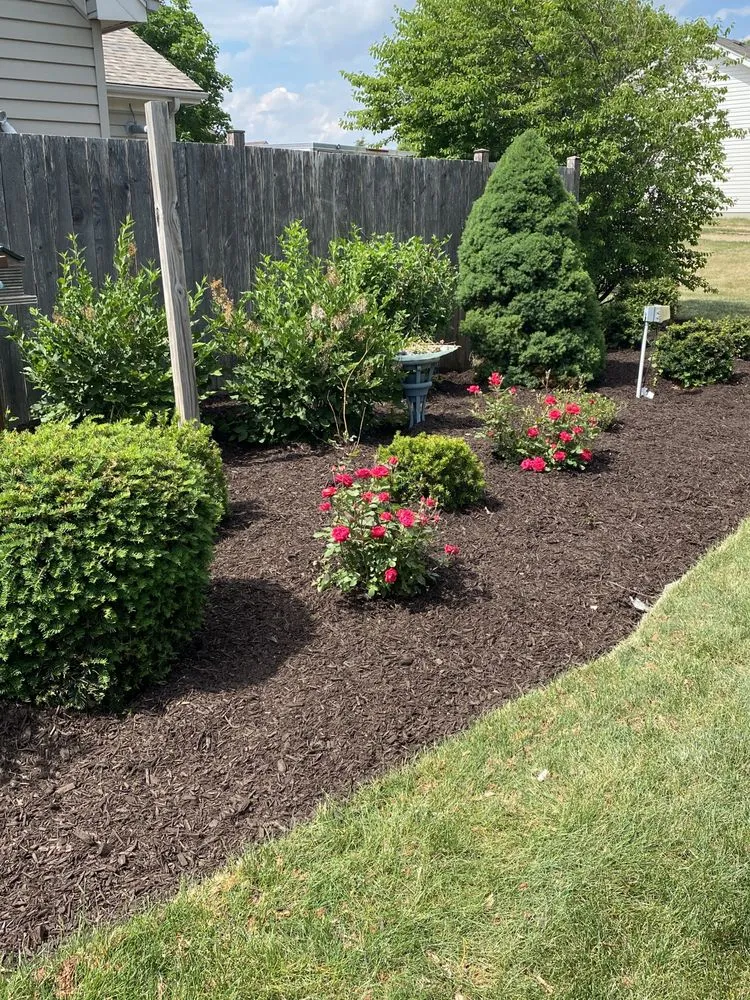 Local landscape installation in Johnsburg, IL by Roos Lawn Care