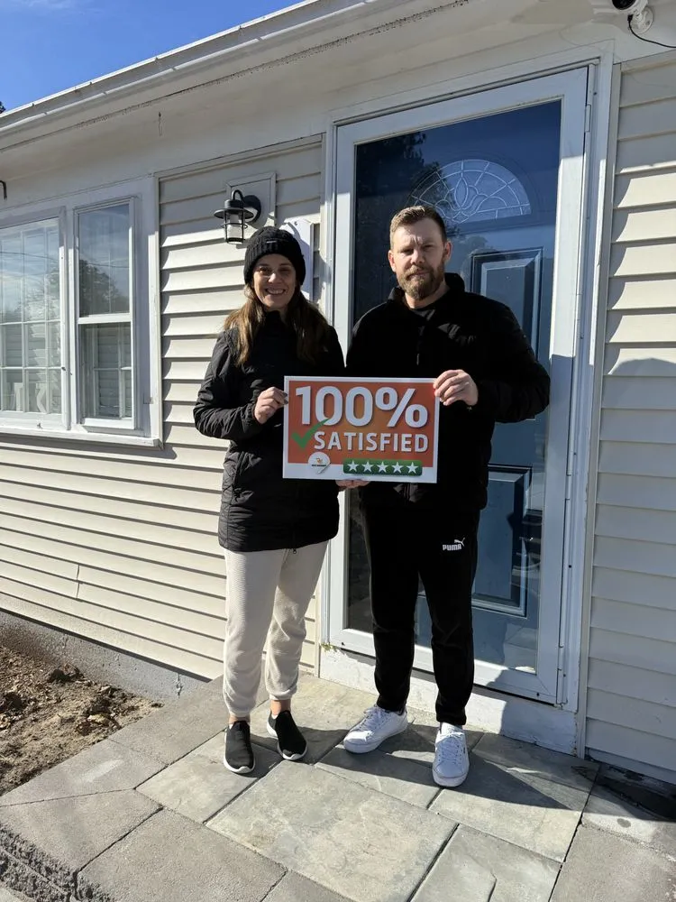 Affordable yard cleanup service in West Yarmouth, MA by Roos Masonry Landscaping