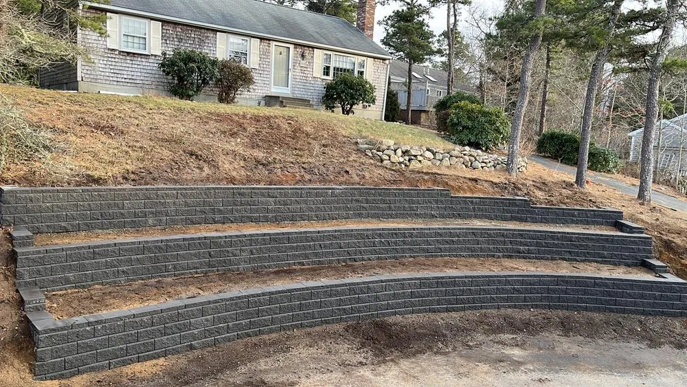 Affordable landscaping services in West Yarmouth, MA by Roos Masonry Landscaping
