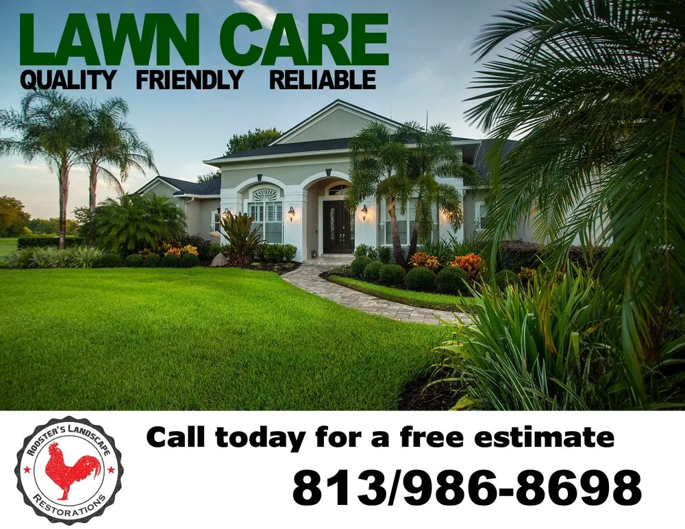 Trusted outdoor landscaping in Lakeland, FL by Rooster's Restorations