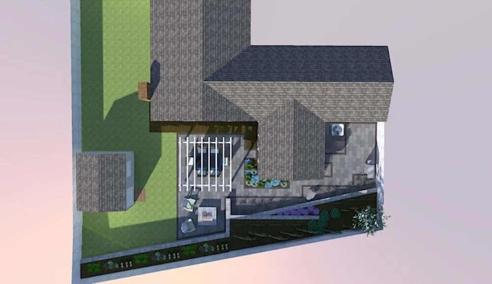 Custom landscape design near you in Severna Park, MD by Root & Stone